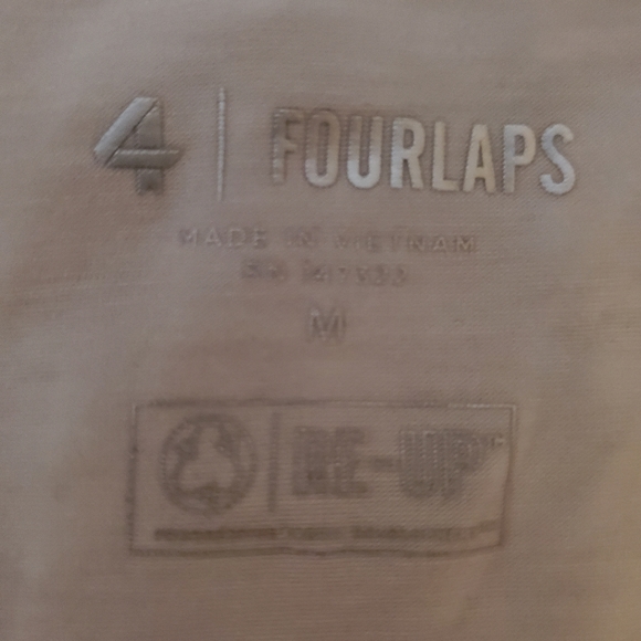 NWT FourLaps Tank Size M White - Picture 3 of 3